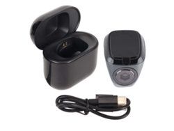Anillo Inteligente Bluetooth Recargable Con Contador De Pasos, Pantalla De 0,49 Pulgadas, Compatible Con Aplicaciones, 20 Mm