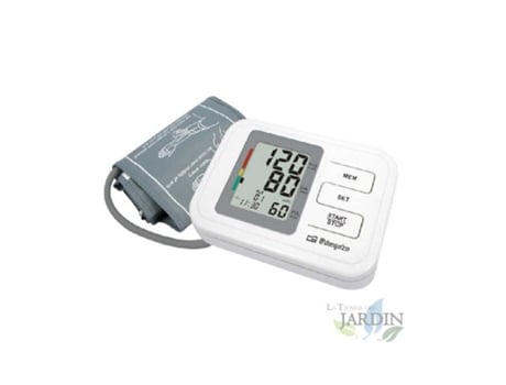 Tensiómetro de Brazo ORBEGOZO 2 Memorias de Almacén 60/60 Pantalla Lcd ORBEGOZO