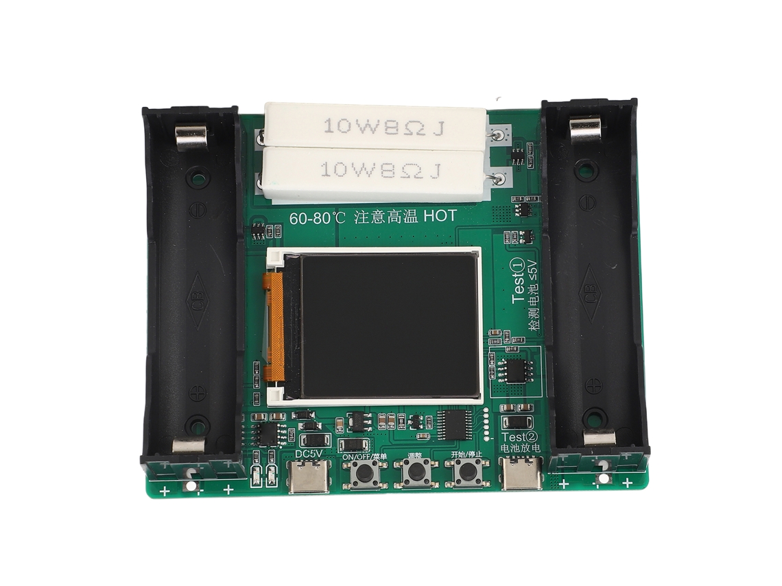 Tester De Resistencia Interna De Baterías Con Pantalla 1.77 Pulgadas Y Alta Precisión Para Baterías 18650