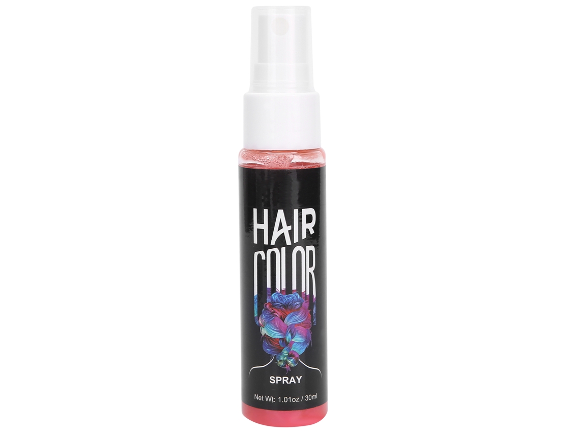 Spray De Tinte Temporal Para Cabello Diy Profesional Color Rosa 30ml Herramienta De Estilo