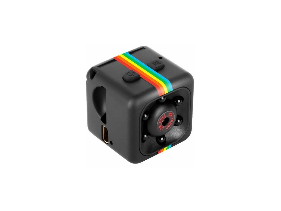 Mini cámara espía IP oculta SQ11, Full HD 1080P, inalámbrica, 12 MP, con visión nocturna por infrarrojos y detección de movimiento, para uso en interiores y exteriores.