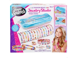 SHIMMER 'N SPARKLE Kit pulseras, pendientes y anillos de cuentas Tila