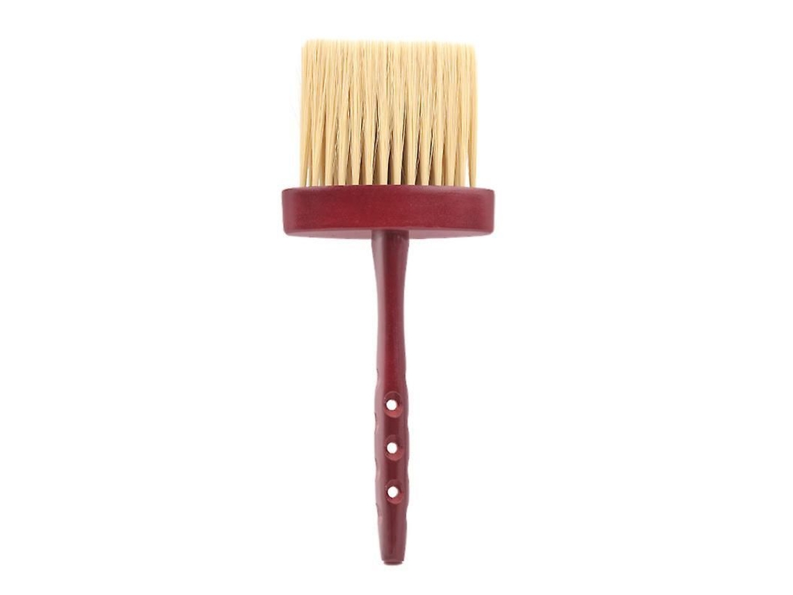 2026-pincel Barbista Wabjtam, Escobilla Para Cuello, Limpieza Suave Rostro, Mango Madera, Herramienta Profesional Peluquería