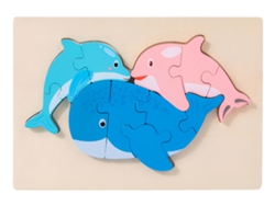 Juego de rompecabezas 3D Slowmoose Whale Toys