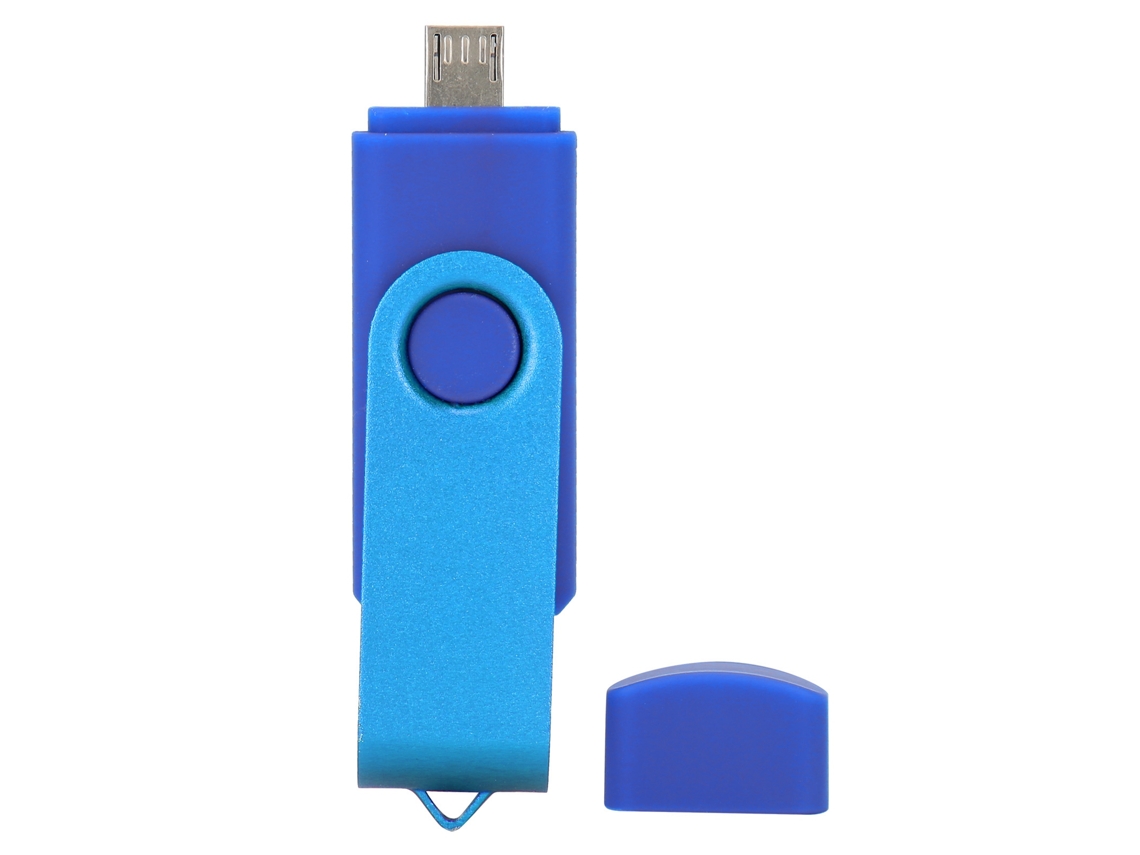 Memoria Usb Stick Pendrive 32gb Usb2.0 Flash Drive Otg Azul Unidad De Memoria Informática