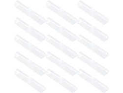 Solustre Estuche De Almacenamiento De Plástico Transparente De 15 Piezas Para Bolígrafos Y Joyas - Elegante