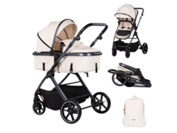 Carrinho de Bebé Pearl Convertible Duo Até 22 Kg de Peso CHIPOLINO Cashmere