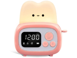 Reloj Con Temporizador Luz Nocturna Para Niños Pequeño De Mano Lámpara De Reloj Led Portátil Temporizador De Mesa Para Niños Yizhood