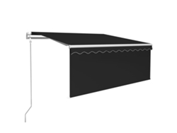 Toldo retráctil VIDAXL Antracita Aluminio (3,5x2,5 m)