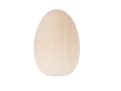 Huevos de madera, manualidades creativas, ideales para celebraciones, color madera, 50 unidades, OEM