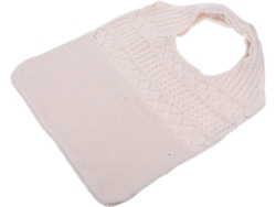 Bolso Bandolera De Punto Calado De Algodón Suave, Bolso Informal Para Mujer Ideal Para Ir De Compras Y Viajar.