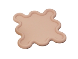 Innovador portavasos de PVC de goma suave con aislamiento térmico para cocina y hogar.