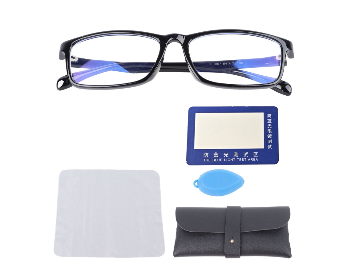Gafas Tr90 Que Bloquean La Luz Azul Para Ordenador, Videojuegos, Lectura Y Televisión, Con Probador Y Lámpara, 5 Unidades.