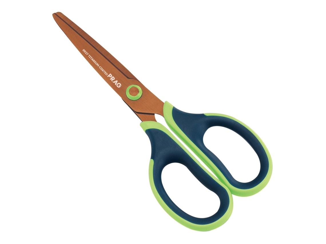 SDI 0927C Tijeras I-Sharp Craft Titanium En Acero Inoxidable 175 Cm Color Verde
