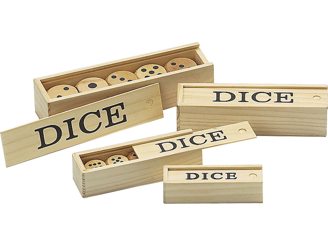Dados de madera Philos 30mm