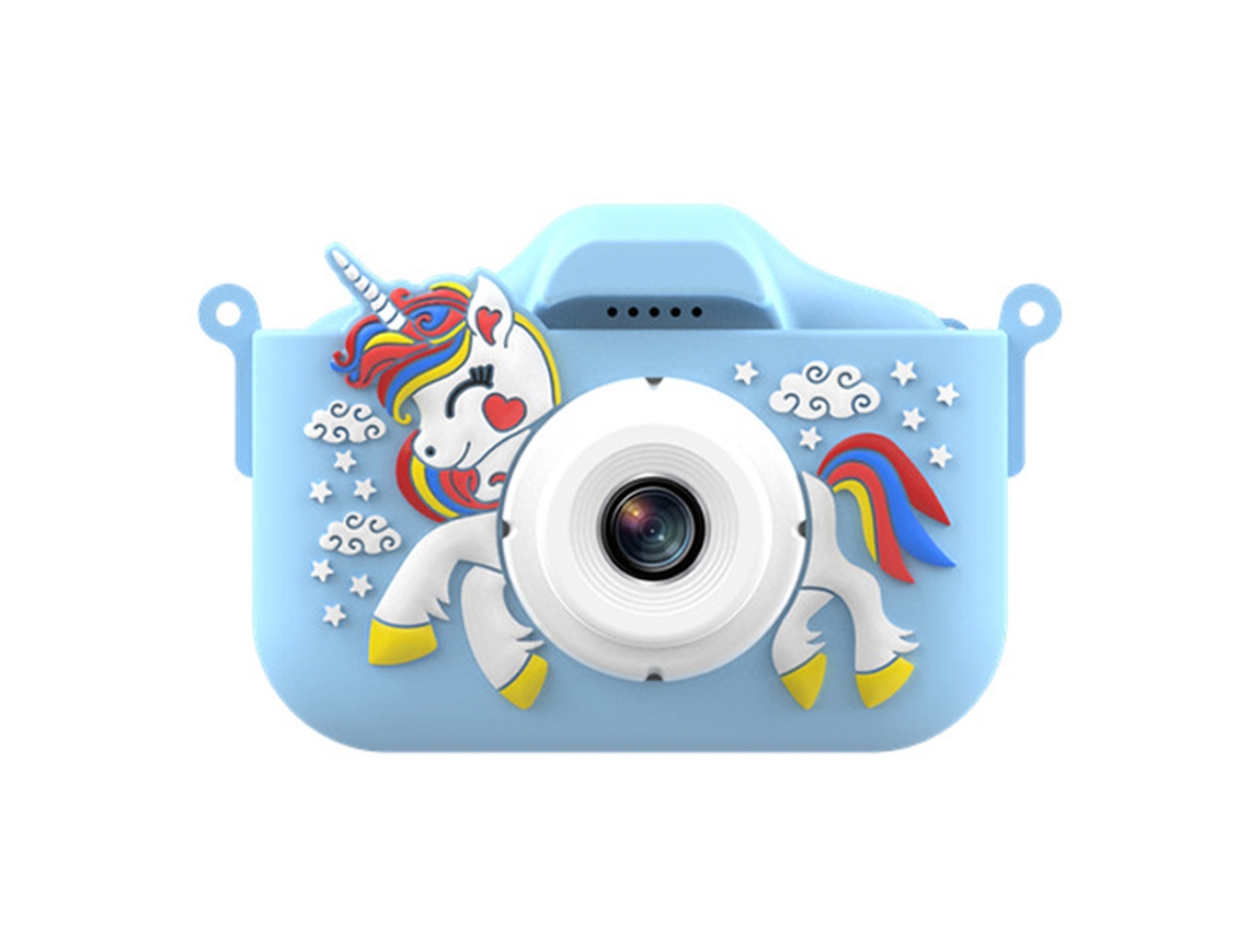 Cámara Infantil Siurn Unicornio Azul (cámara Dual Hd)