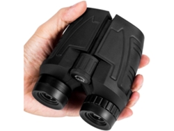Binoculares compactos con visión nocturna con poca luz, ocular grande, binoculares impermeables de alta potencia, enfoque fácil para caza al aire libre Ushion