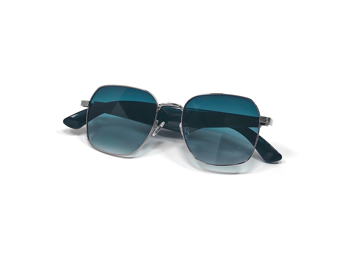 Gafas inteligentes Eifson Gy200 con protección UV y traducción automática de diálogos con IA en más de 100 idiomas (verde)