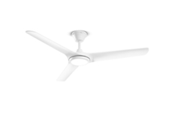 Ventilador de techo Perenz 7194 B CT blanco con luz Ø 142 cm, 3 aspas, 9 velocidades, motor DC de 25 W, silencioso