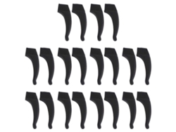 10 pares de soportes antideslizantes para gafas, agarres para gafas, ganchos de silicona para las orejas, piezas para gafas Rosewell