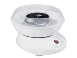 Máquina Algodón Azúcar 550w Uso Doméstico Palitos Fiestas Blanco