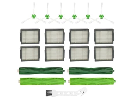 Peças de reposição escova principal escova lateral filtro hepa para irobot roomba