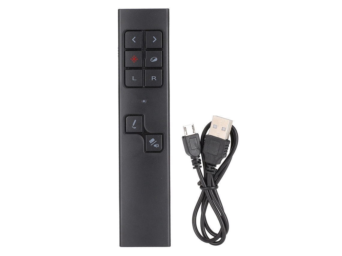 Lápiz De Presentación Inalámbrico Pp-930 Con Control Remoto, Puntero Láser Usb, Plug And Play.
