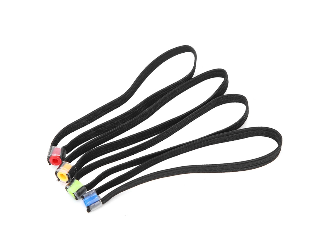 4 Anillos De Soporte Para Línea De Pesca, Elásticos, Ligeros, Con Bucle.