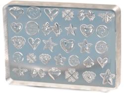 Molde De Silicona Flexible Para Uñas, Tema De La Fortuna, Textura Perfecta Para Esteticistas Y