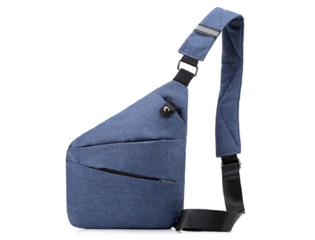 Bolso de pecho casual para hombre (azul)
