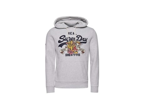 Sudadera SUPERDRY (S - Gris)