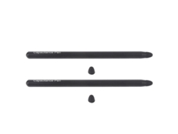2 Bolígrafos Tácticos Para Tabletas Galaxy Tab A9, A8, A7, A7 Lite Y Fire Max 11 Hd, Aluminio Negro.