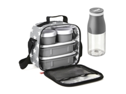 Tatay Kit Bolsa Térmica Porta Alimentos Urban Food Y Botella Urban Drink. Stars Grey