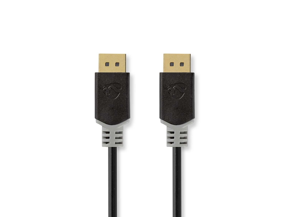 NEDIS Cable Displayport Macho Displayport Macho Displayport 8K@60Hz Chapado en Oro 1,00 M