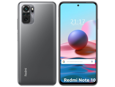 Carcasa Xiaomi Redmi Note 10 / 10S TUMUNDOSMARTPHONE Silicona Transparente