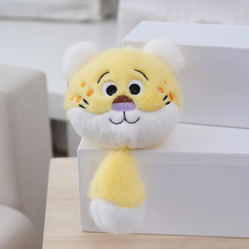 Llavero De Peluche De Zootopia (amarillo) De 17 Cm