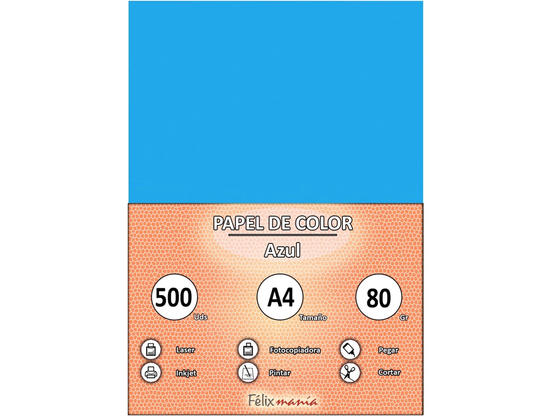 80Gr A4 Blue Parching 500 Hojas