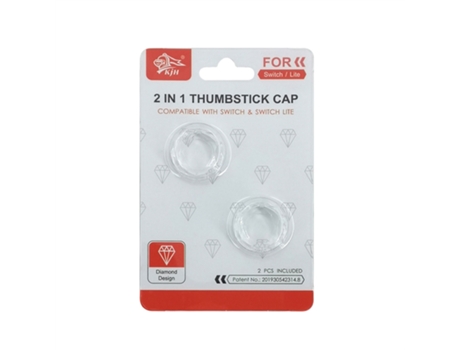 Carcasa para Thumbstick Nintendo Switch & Lite KJH Blanco