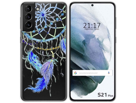 Carcasa Samsung Galaxy S21+ Plus 5G TUMUNDOSMARTPHONE Dibujos Transparente Multicolor