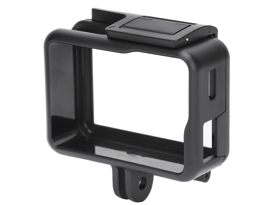 TRUYUETY Funda de Protección con Marco ABS para Cámara SJCAM SJ10, Soporte para Grabación y Carga