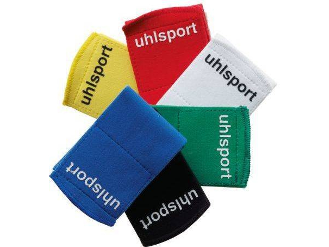 Cinturón de Espinillas UHLSPORT Consejo Negro (Única)