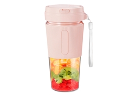 NEVEANCE Licuadora Portátil con 2 Cuchillas 300ml USB Recargable Multifunción Vaso para Jugos Hogar Viaje