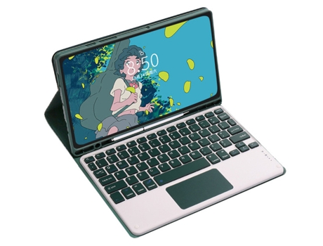 Carcasa Flip Cover y Teclado Bluetooth YIMGOTTA para Samsung Galaxy Tab A8 10.5 X200/X205