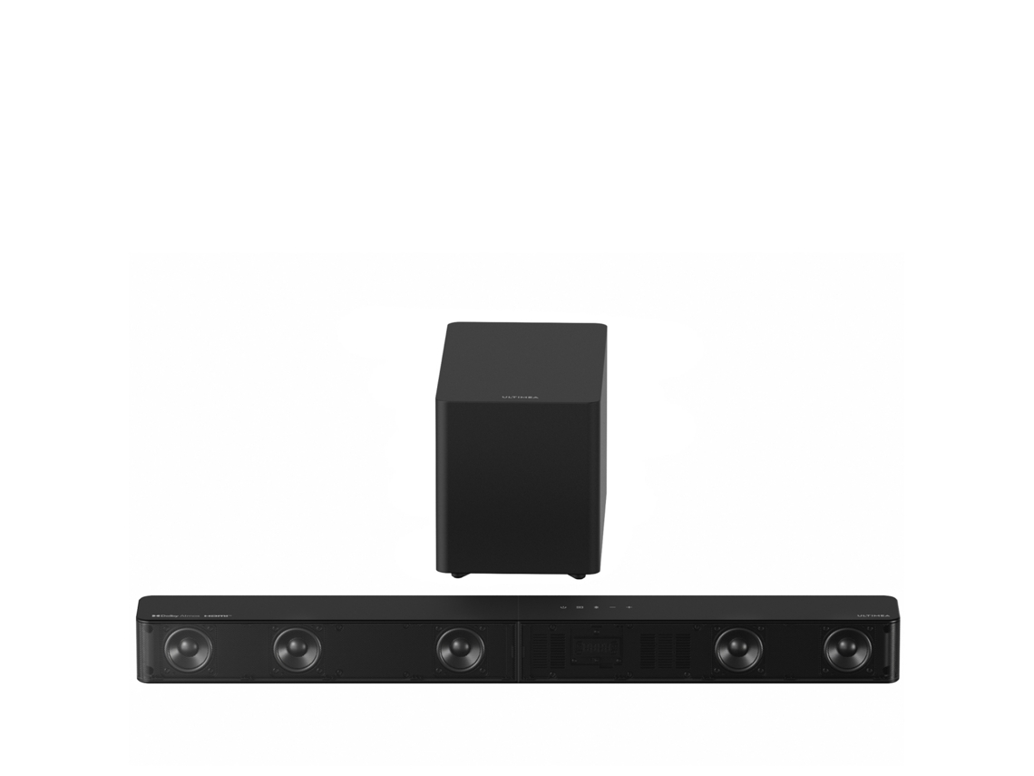 Barra de sonido ULTIMEA Poseidon M60 Boom (5.1 canales - Dolby Atmos - Control por aplicación - Bluetooth - Negro)
