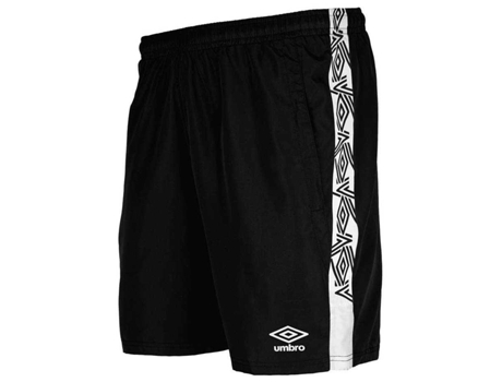 Pantalones para Hombre UMBRO Volta Negro para Fútbol (M)
