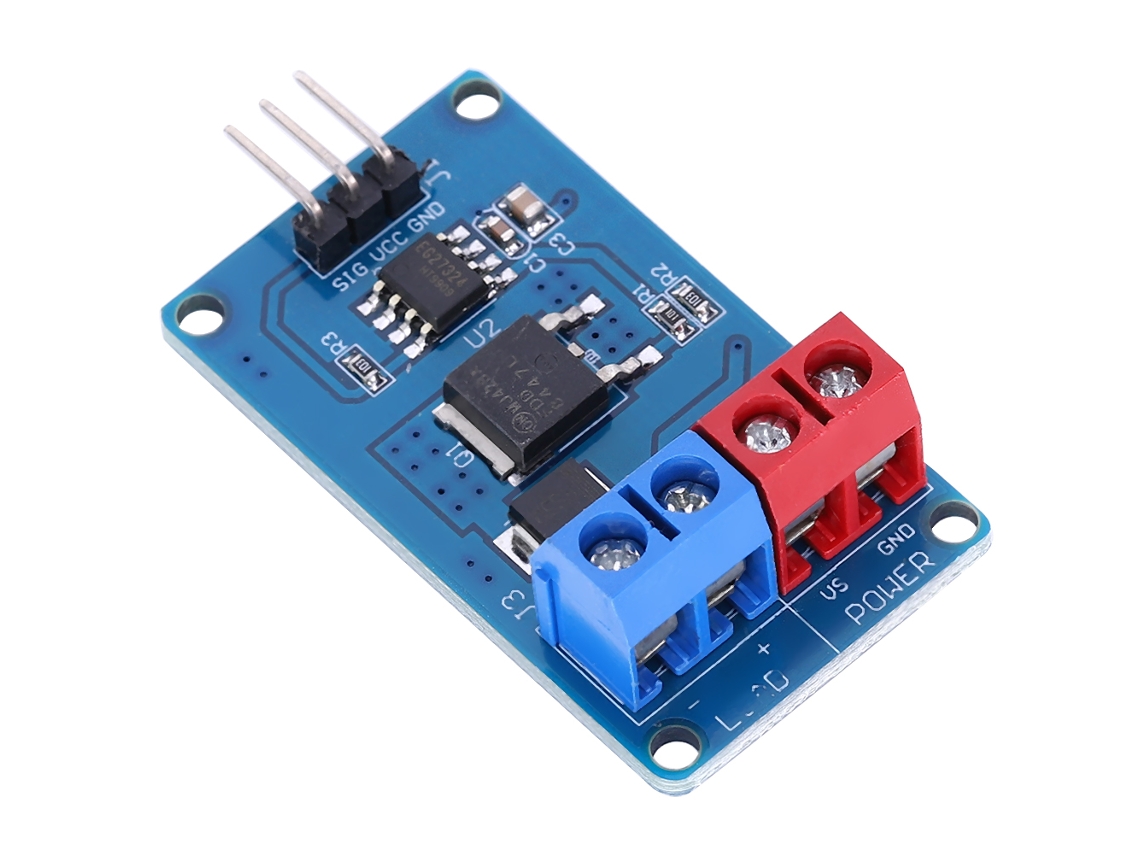 Módulo Controlador De Interruptor Mosfet De Alta Corriente Para Control De Led Compatible Con Avr
