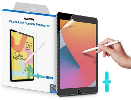 Protector de Pantalla iPad 7, 8, 9 10.2" 2019, 20, 21 ESR Transparente