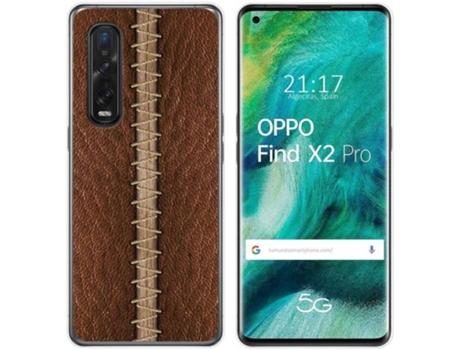 Carcasa Oppo Find X2 Pro TUMUNDOSMARTPHONE Cuero 01 Multicolor
