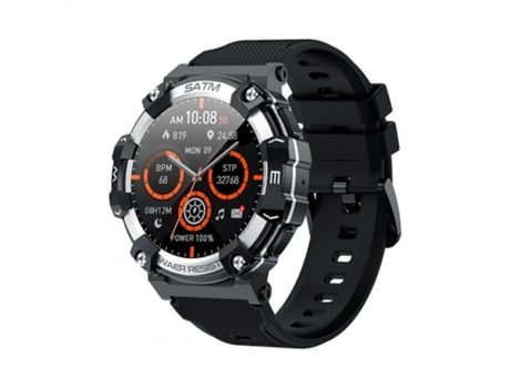 Smartwatch Pg666 C21 Monitor de presión arterial Bluetooth Llamada Deportes al aire libre Plata