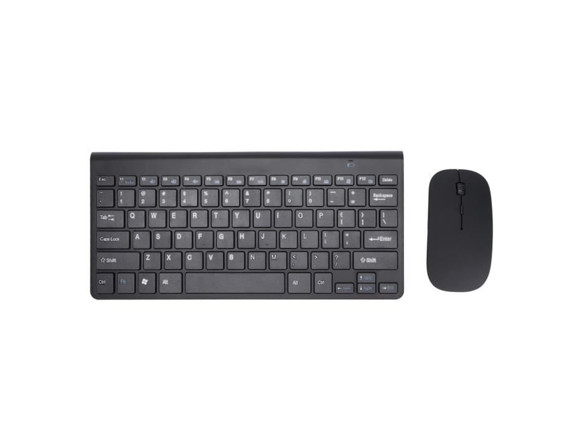 Kit de teclado y ratón USB con cable de 2,4 G, ultradelgado y portátil, ergonómico y compatible*.